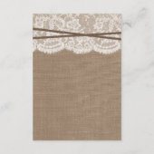 De Rustieke Nautische Anker Trouwcollectie Informatiekaartje (Achterkant)