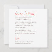 De rustieke pompoen kaart (Achterkant)