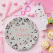 De rustieke pompoen papieren bordje (Feest)