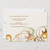 De rustieke Uitnodiging van de Foto van (Achterkant)