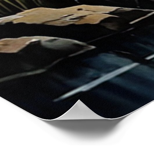 De rustige avondgloed van het Geviste dorp Poster (Hoek)