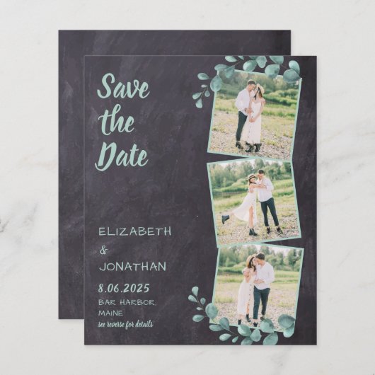 De Rustige Code van de Foto Greenery QR van de beg (Voorkant / Achterkant)