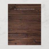 De Rustige Foto van de begroting sparen het DatumH (Achterkant)