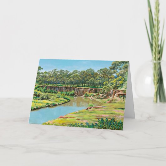 De rustige glorie van de kliffen - Werribee South Bedankkaart (Voorkant)