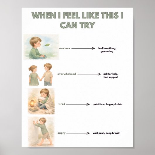 De Rustige Laan Coping Keuzes Poster (Voorkant)