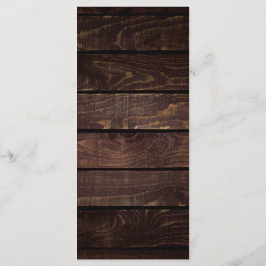 De rustige lichten van het Koord, Plaats die Dank  Programmakaart (Achterkant)