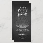 De rustige lichten van het Koord, Plaats die Dank Programmakaart (Voorkant / Achterkant)