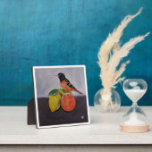 De rustige pose van de Oriole Schilderij door Alfr Fotoplaat (Insitu)