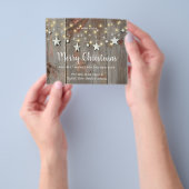 De Rustige Stars van de begroting en de Lichten va Flyer (Hand)