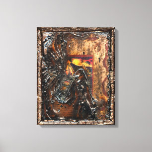 De rustplaats canvas afdruk