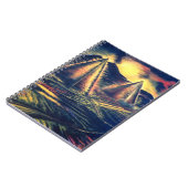 De rustplaats, piramiden notitieboek (Linkerzijde)