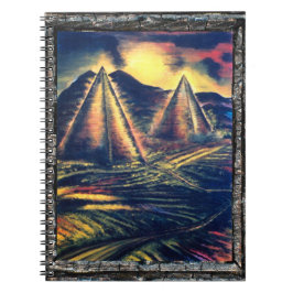 De rustplaats, piramiden notitieboek