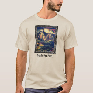 De rustplaats, piramiden t-shirt