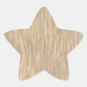De ruwe Houten Achtergrond van de Korrel in Ster Sticker