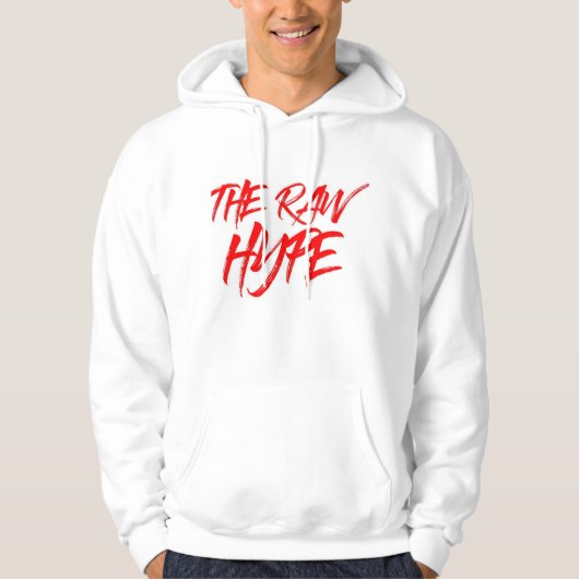 De ruwe Hype Klassieke Hoodie (Voorkant)
