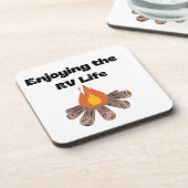 De RV-levensduur genieten van een Bier Onderzetter (Linkerzijde)