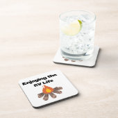 De RV-levensduur genieten van een Bier Onderzetter (Rechterzijde)