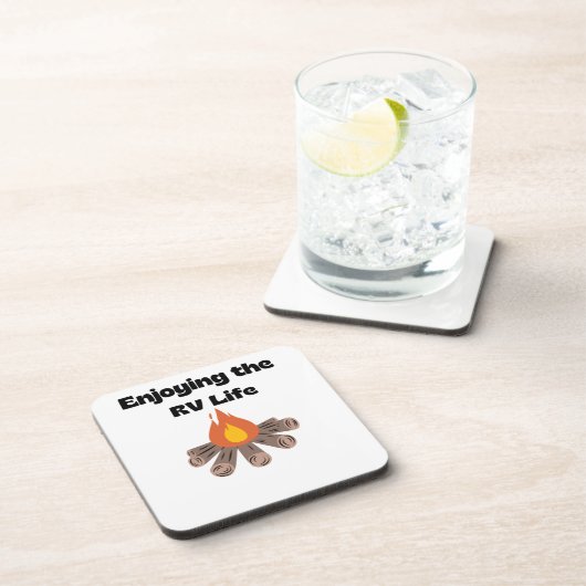 De RV-levensduur genieten van een Bier Onderzetter (Rechterzijde)