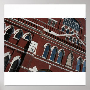 De Ryman Auditorium Poster