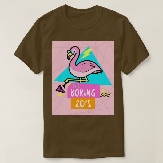 De saaie jaren '20 t-shirt (Design voorkant)