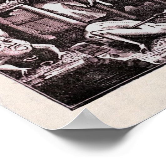 De Sabbat - St James en de Magiciër Poster (Hoek)