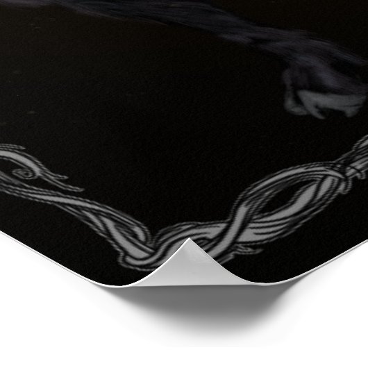 De sabbat van de heks - klein poster (Hoek)