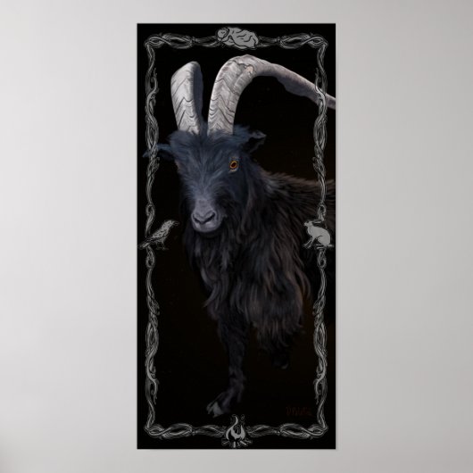 De sabbat van de heks - klein poster (Voorkant)