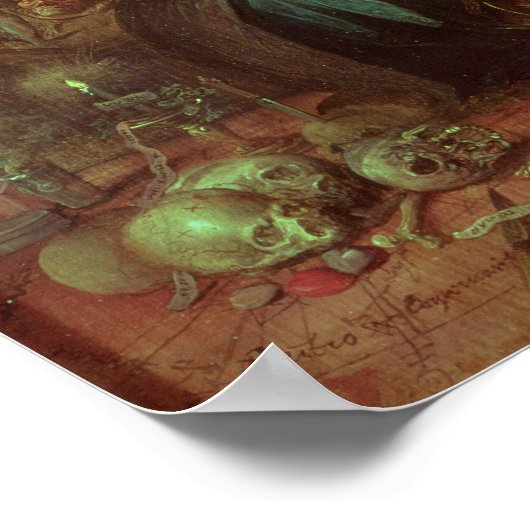 De Sabbat van de Witches, 1606 Poster (Hoek)