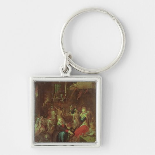 De Sabbat van de Witches, 1606 Sleutelhanger (Voorkant)