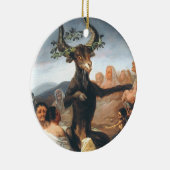 De Sabbat van heksen Francisco Goya Keramisch Ornament (Rechts)