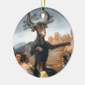 De Sabbat van heksen Francisco Goya Keramisch Ornament (Links)
