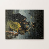 De Sabbat van heksen Francisco Goya Legpuzzel (Horizontaal)