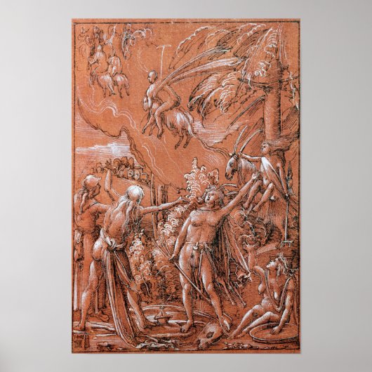 De Sabbat verlaten, 1506 Poster (Voorkant)