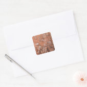De Sabbat verlaten, 1506 Vierkante Sticker (Envelop)