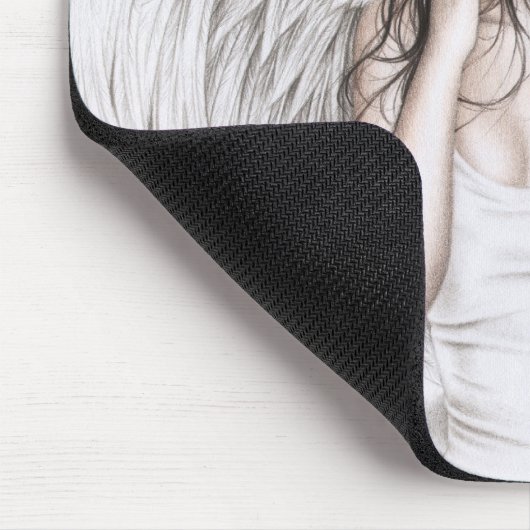 De Sad Angel Mousepad Muismat (Hoek)