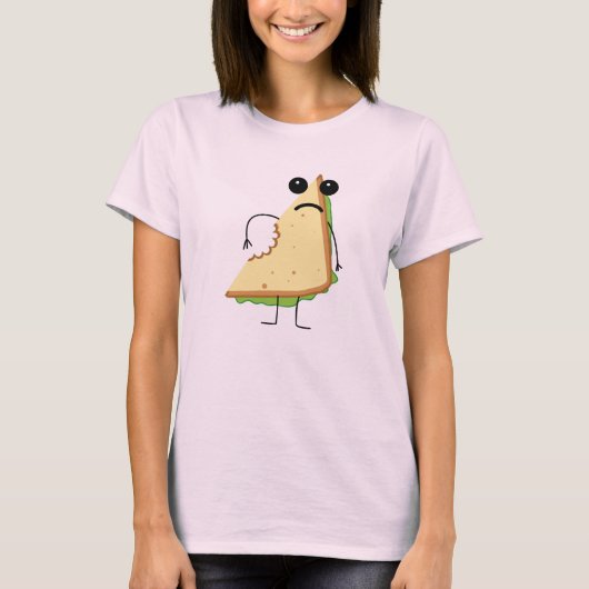 De sad-wich t-shirt (Voorkant)