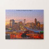 De Saddle Dome Calgary. Legpuzzel (Horizontaal)
