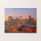 De Saddle Dome Calgary. Legpuzzel (Horizontaal)