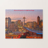 De Saddle Dome Calgary. Legpuzzel (Horizontaal)