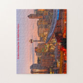 De Saddle Dome Calgary. Legpuzzel (Verticaal)
