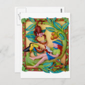 De Safari van het oerwoud Briefkaart (Voorkant / Achterkant)