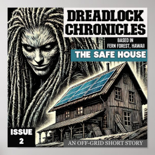 De Safe House DreadLock Chronicles Issue 2 cover Poster