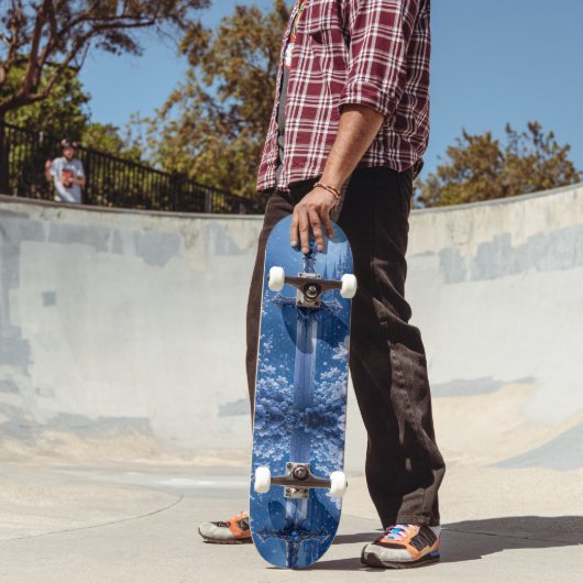 De saffier eed persoonlijk skateboard (Buiten 2)