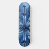 De saffier eed persoonlijk skateboard (Voorkant)