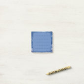 De saffier eed post-it® notes (Op bureau)