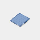 De saffier eed post-it® notes (Schuin)