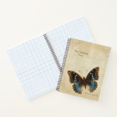 De saffierparadox: Charaxes Smaragdalis Notitieboek (Binnen)