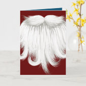 De saffiervakantie van de Baard van de kerstman Kaart (Gele Bloem)