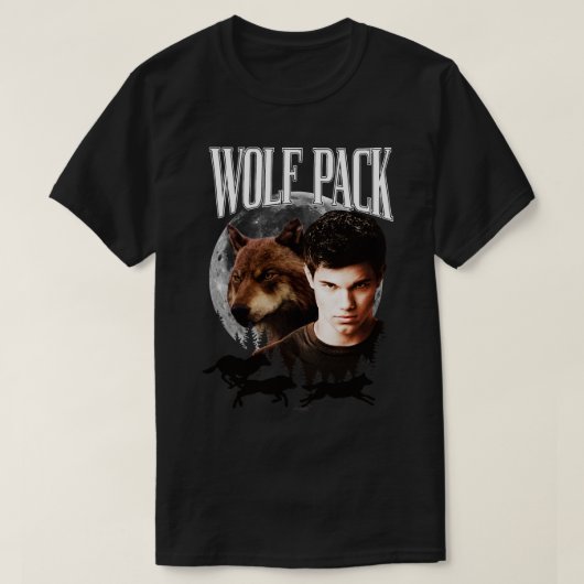 De Saga Jacob Wolf Pack Meisjes Spier T-shirt (Design voorkant)