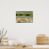 De sage Shuku Deva die koning Parikshit en een Poster (Keuken)